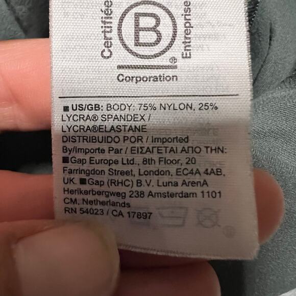 Athleta Leggings Pants Womens XXS Green Transecend Stash - Picture 5 of 9